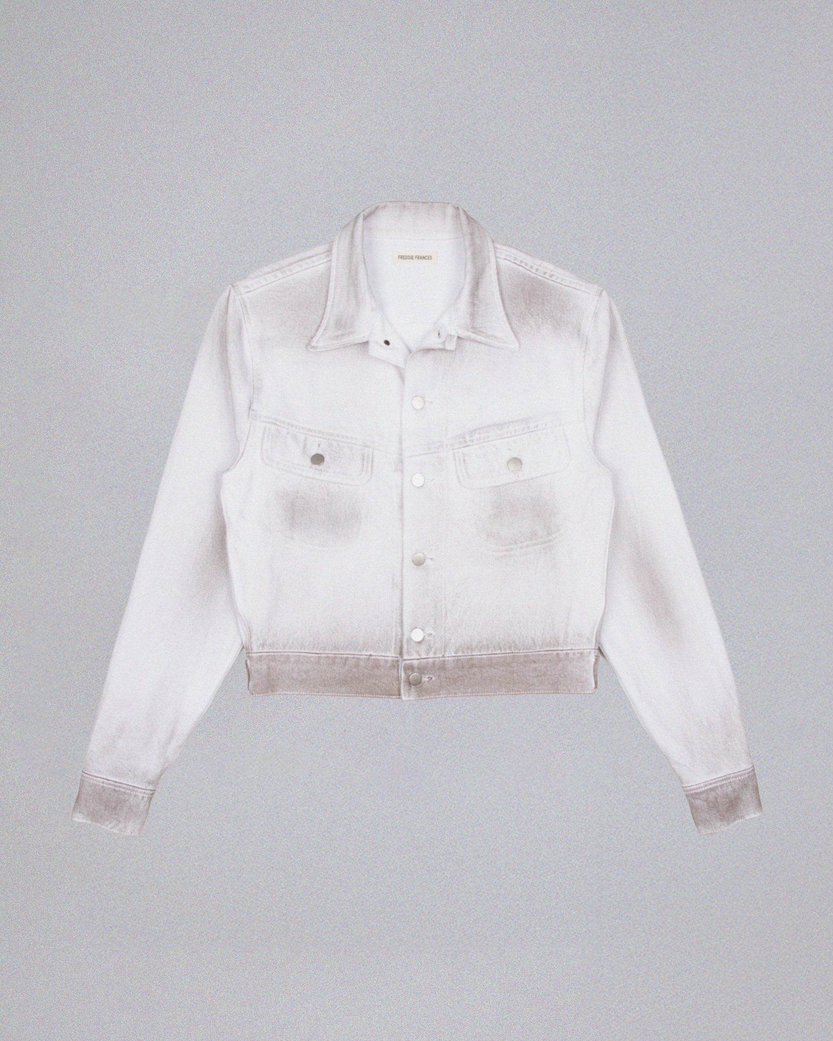 ALIX DIRTY WHITE TRUCKER JACKET