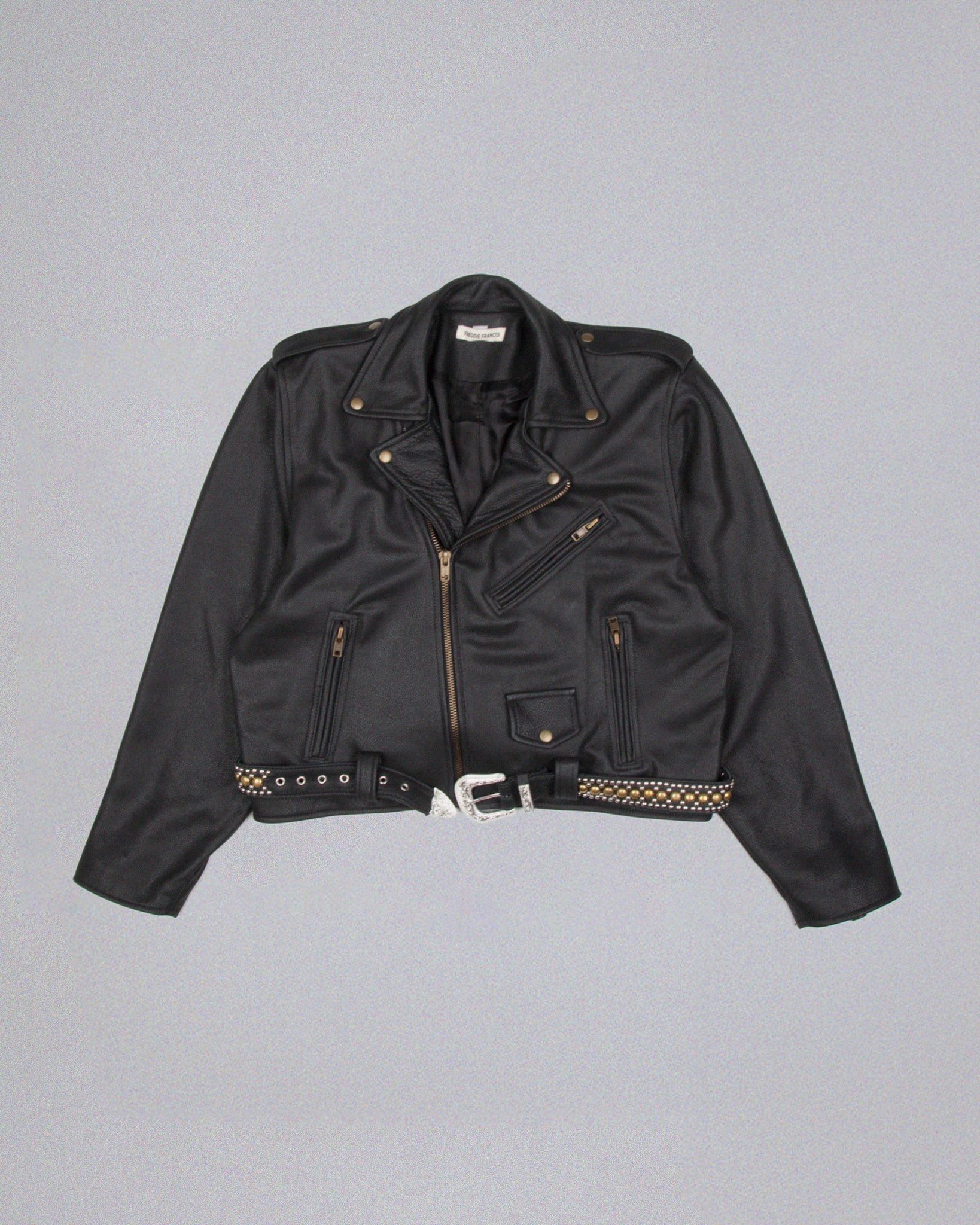 FRANZ LEATHER BIKER JACKET