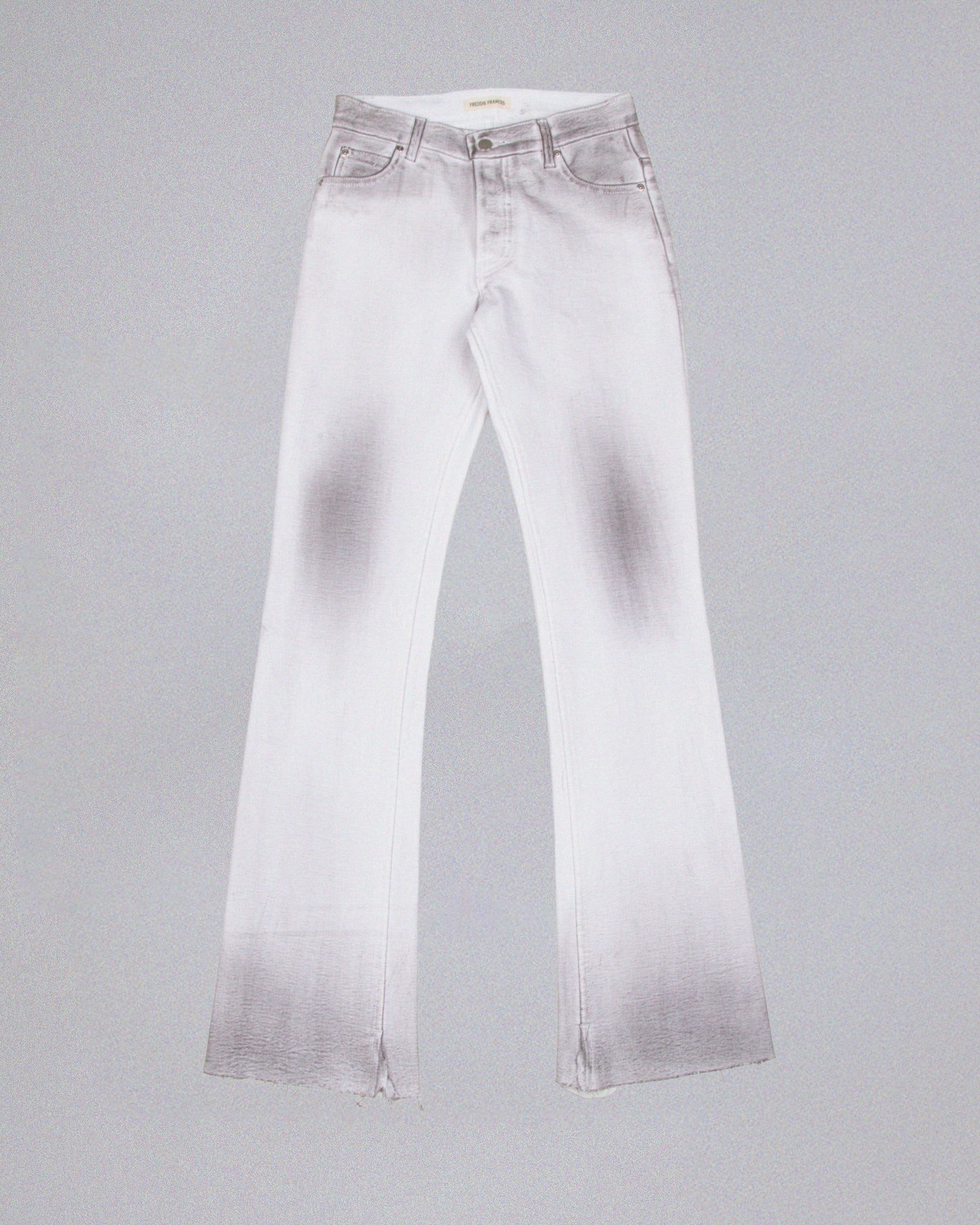 ALIX DIRTY WHITE BOOT CUT JEANS
