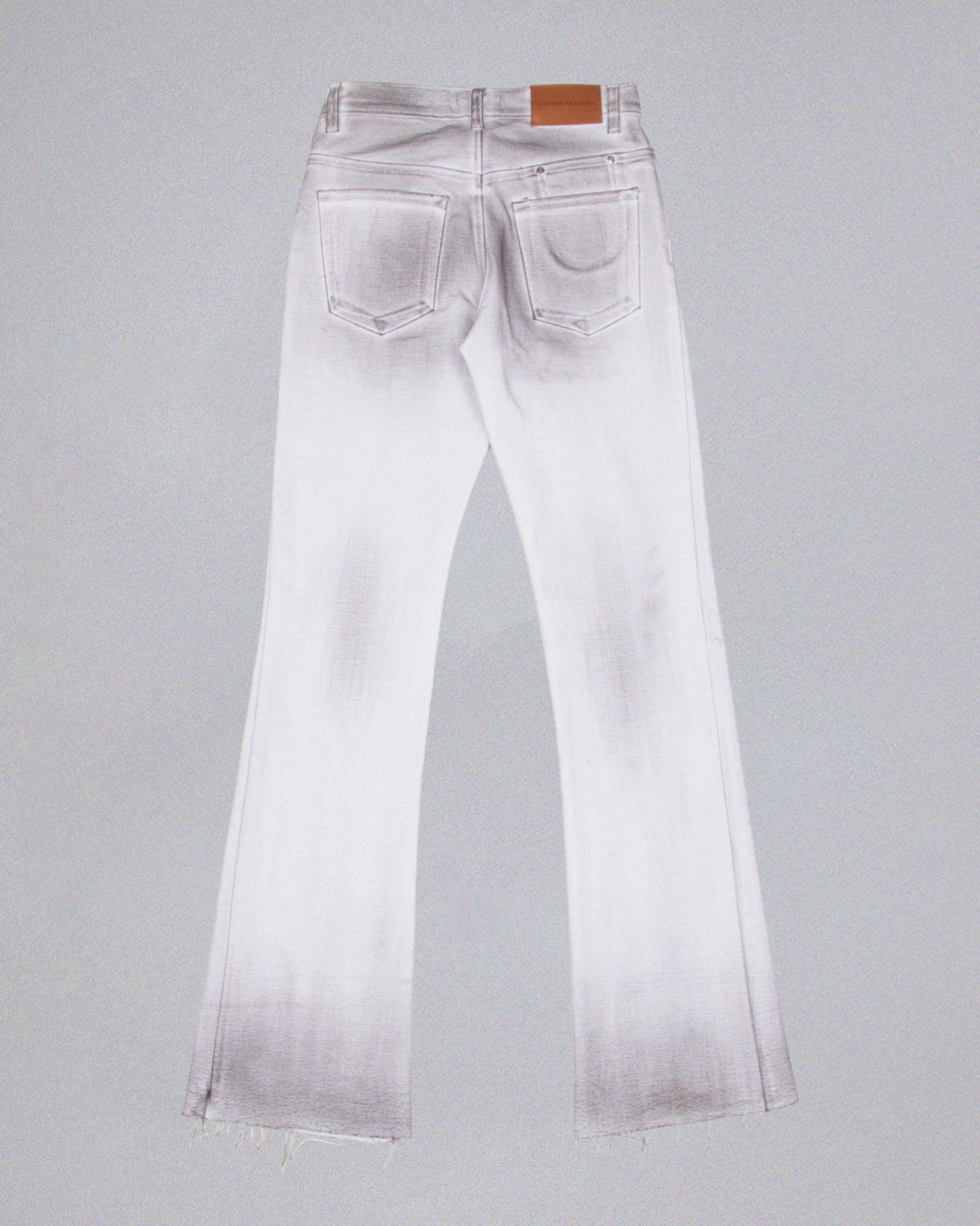ALIX DIRTY WHITE BOOT CUT JEANS
