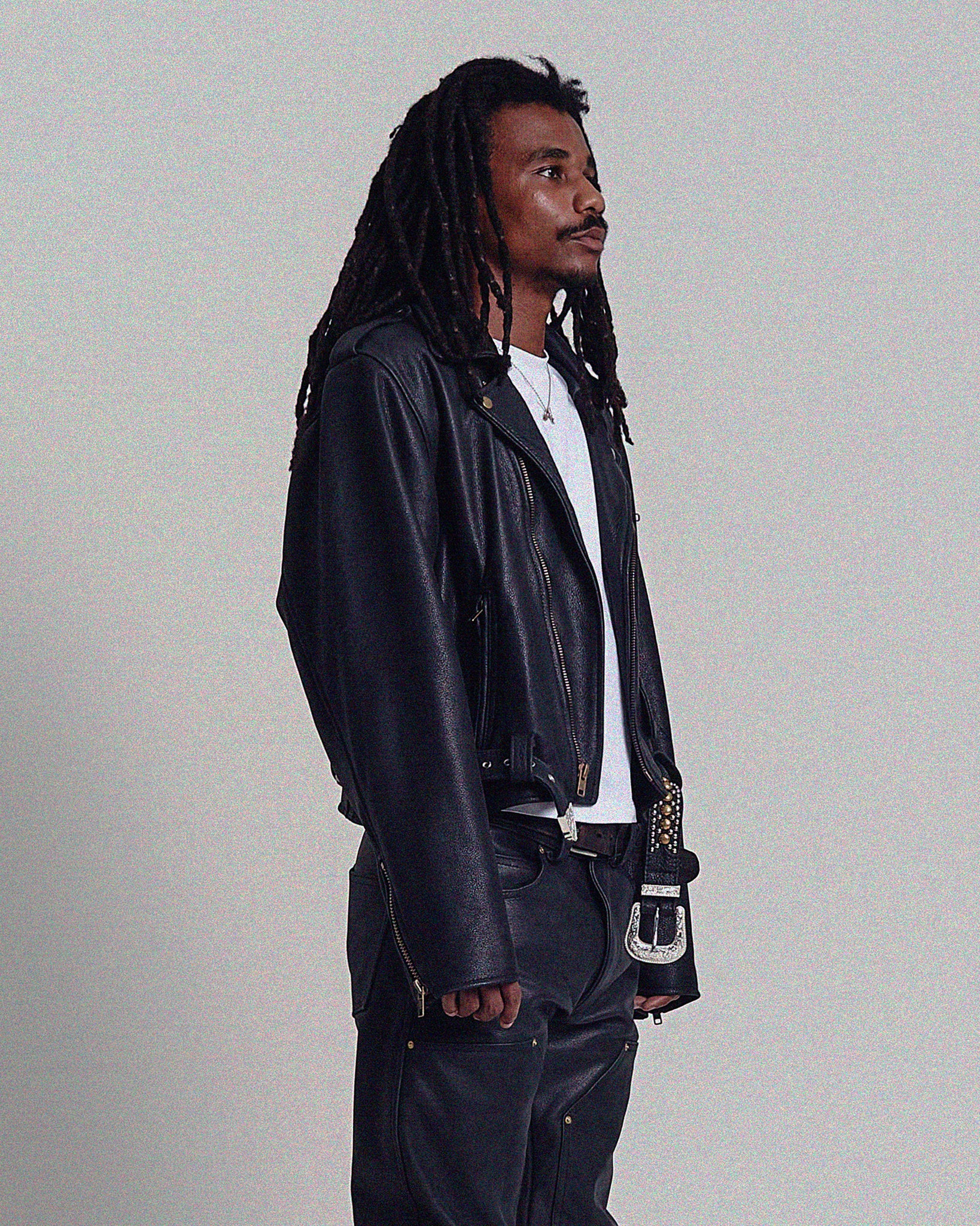 FRANZ LEATHER BIKER JACKET