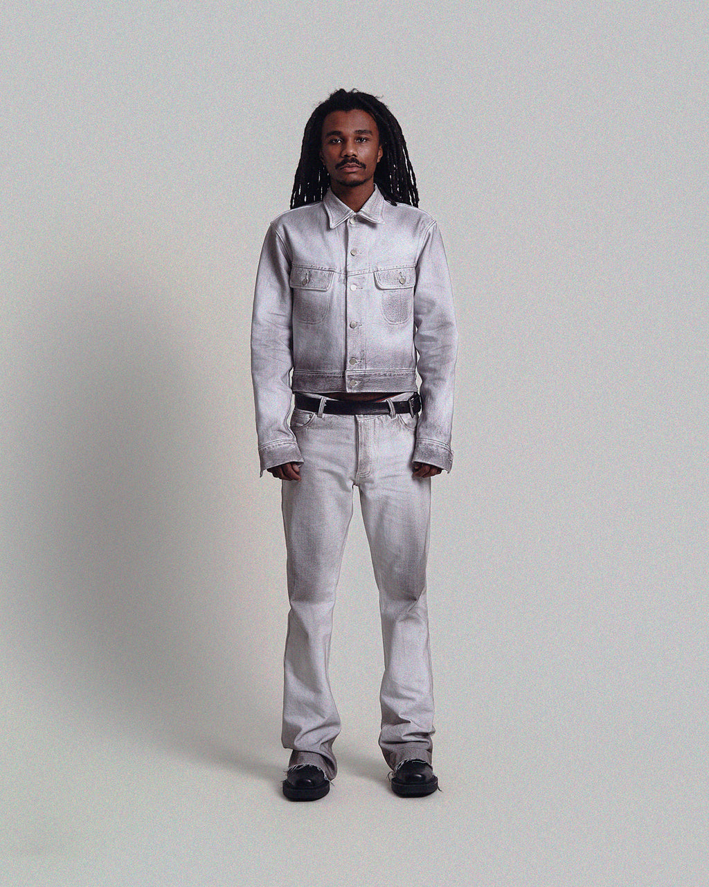 ALIX DIRTY WHITE BOOT CUT JEANS