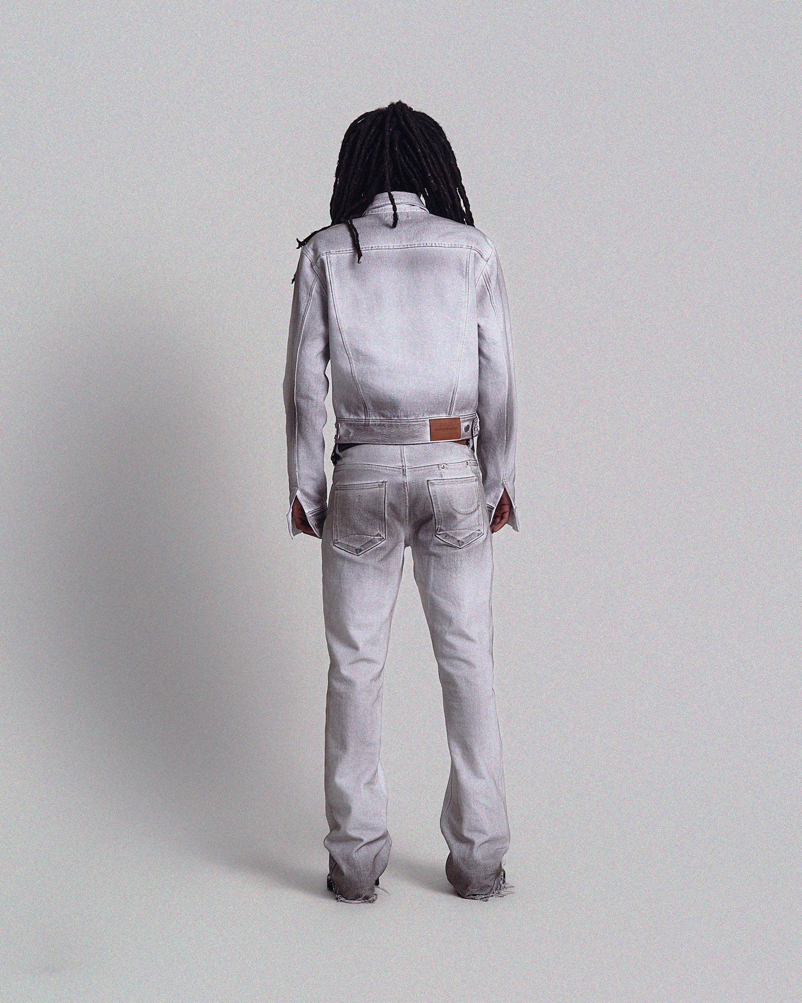 ALIX DIRTY WHITE BOOT CUT JEANS